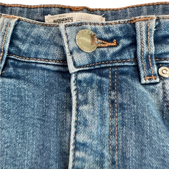 Authentic Denim by TRF Trafaluc Distressed Hem Skirt Size M - Picture 15 of 17